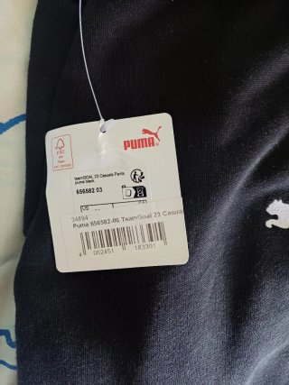 Chándal Puma Negro Nuevo