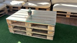 Conjunto de Palets para Jardín