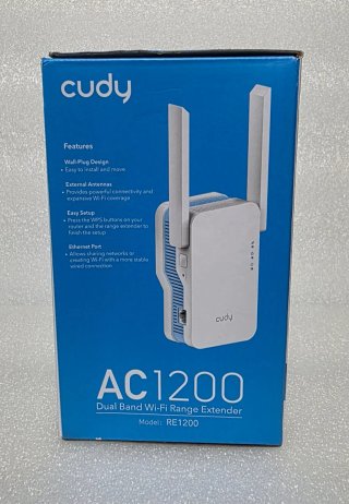 Repetidor WiFi Cudy AC1200 Doble Banda