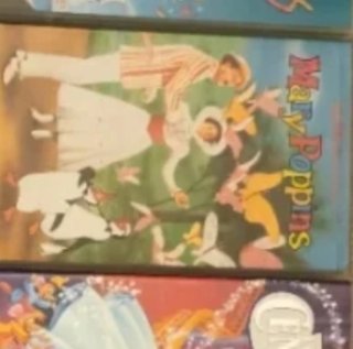 Mary Poppins VHS Película Familiar