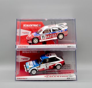 Scalextric Ford Escort + Talbot Lotus