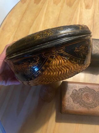 Lote Cestas y Cajas Decorativas