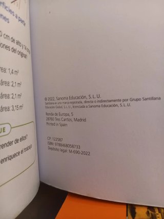 Libro matemáticas 3 eso