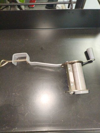 Máquina picar tabaco con pinza