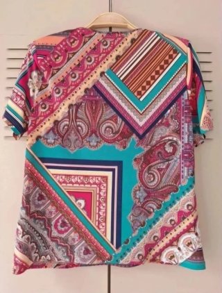 Blusa Naulover Estampado Multicolor