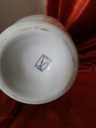 Jarrón vintage Bodas de Plata 25 Aniversario
