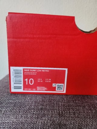 Nike Dunk Low Retro Hombre Talla 44