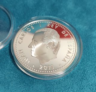 Moneda 10 Euros Plata Francisco de Orellana