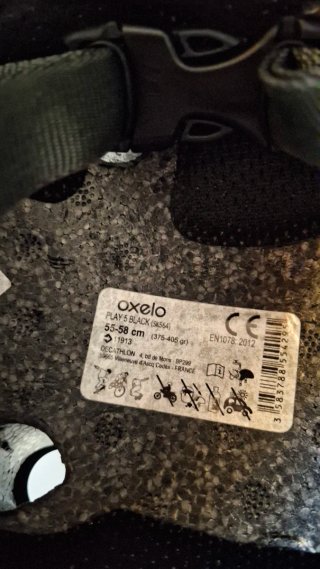 Casco Oxelo Negro