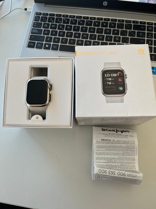 Huawei D2 Smartwatch Blanco/Plateado