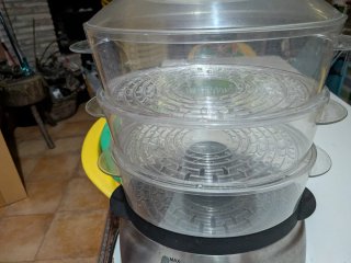 Vaporera Eléctrica Severin 3 Bandejas