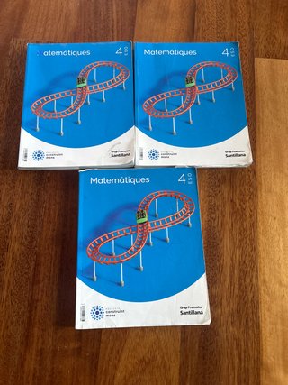 libre de mates 4rt eso santillana  10€-1 libre