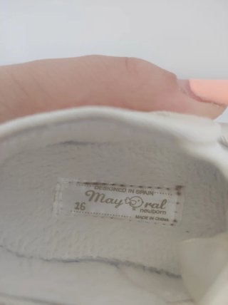 Zapatitos Mayoral bebé Talla 16