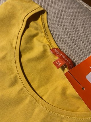 Lote 3 Camisetas Básicas PRECCHIO Talla 38