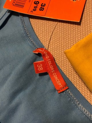 Lote 3 Camisetas Básicas PRECCHIO Talla 38