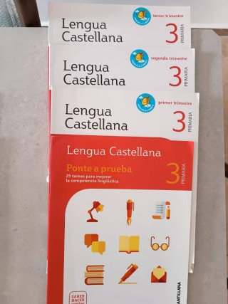 Libros de texto de Ciencias Sociales y Lengua