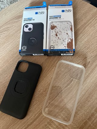 Pack Quad Lock MAG Case + Poncho iPhone 13