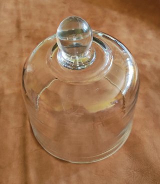 Tapa de cristal "Quesera"