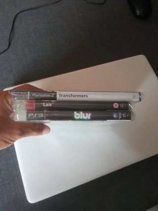 Pack 3 Juegos PS2 y PS3: Blur, Lair, Transformers