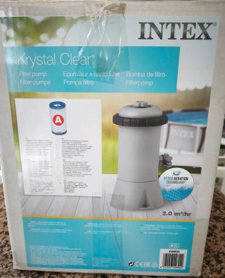 Depuradora Intex Krystal Clear 604