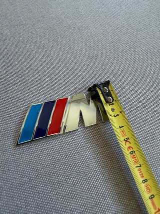 Emblema BMW M Metálico