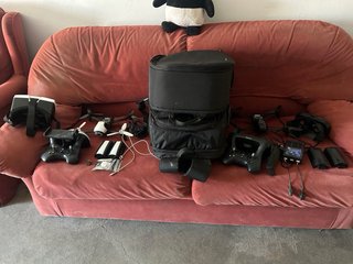 Dron Parrot Bebop 2 FPV blanco y negro