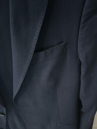 Traje Zara Hombre Azul Talla M
