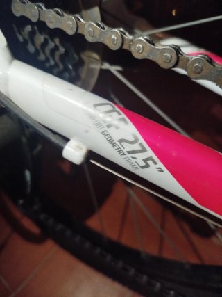Bicicleta Montaña Rockrider ST100 Blanca