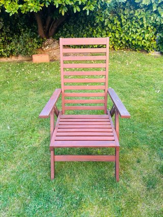 Conjunto Mesa y Sillas Jardín Madera
