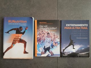 3 libros de entrenos y nutrición para ultratrail