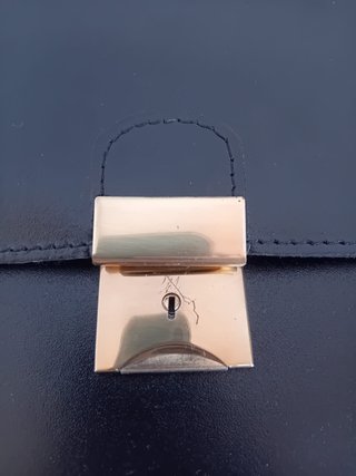 BOLSO BANDOLERA CUERO NEGRO