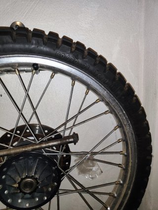 Rueda Delantera Yamaha DT80 LC Completa