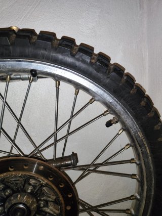 Rueda Delantera Yamaha DT80 LC Completa