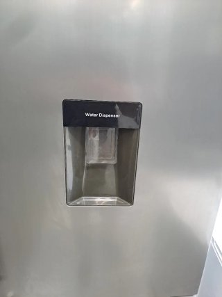 Nevera Acero Inoxidable con Dispensador de agua