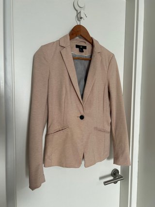 Chaqueta H&M rosa palo T. S