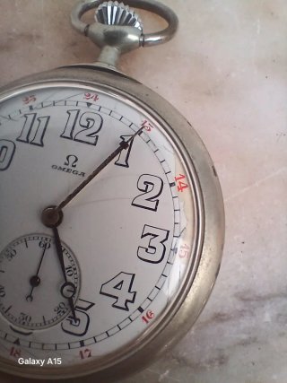 Reloj de bolsillo Omega antiguo