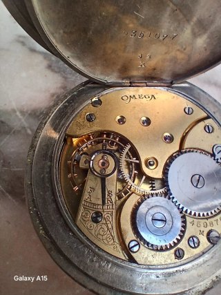Reloj de bolsillo Omega antiguo