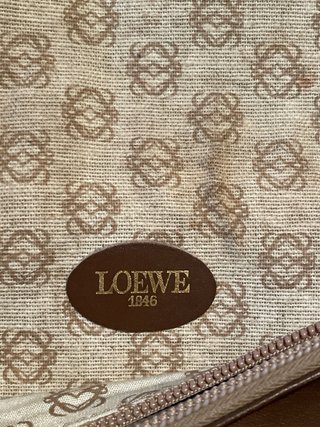 Bolso Loewe de piel vintage