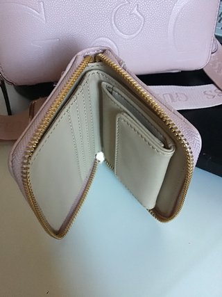 Set Borsa e Portafogli Guess Rosa Cipria