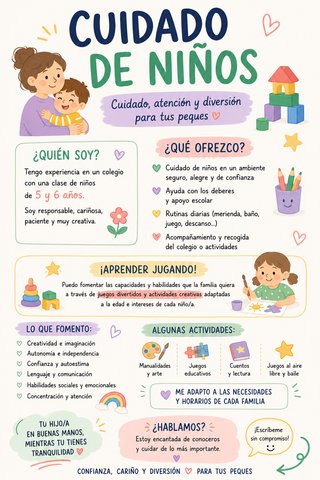 Niñera responsable