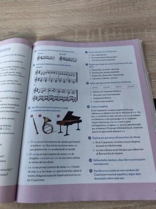 Libro Música 3 ESO Santillana