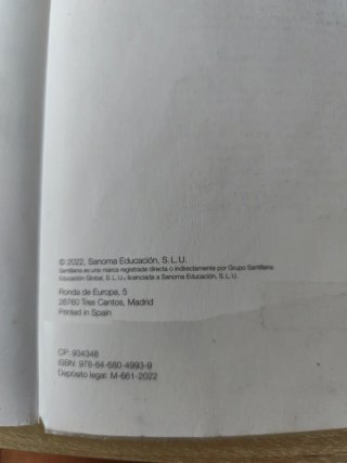 Libro Música 3 ESO Santillana