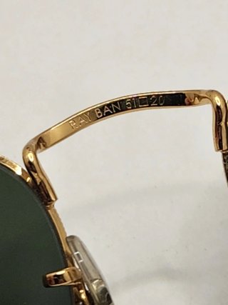 Gafas de sol Ray-Ban Frank Oro/Verde