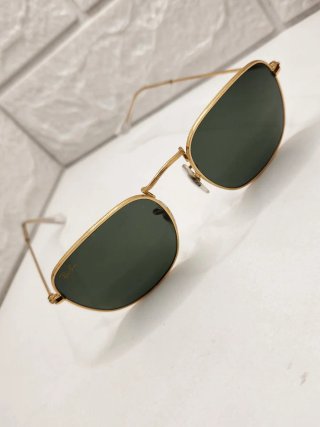 Gafas de sol Ray-Ban Frank Oro/Verde