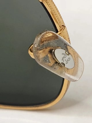 Gafas de sol Ray-Ban Frank Oro/Verde