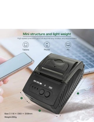 Impresora Térmica Bluetooth NETUM