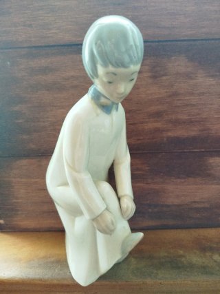 Pack 2 Figuras Porcelana Vintage (Rex y Tito)
