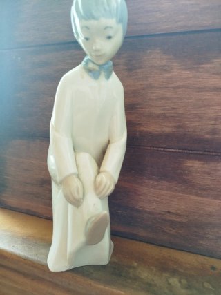 Pack 2 Figuras Porcelana Vintage (Rex y Tito)