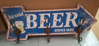 Appendiabiti Ice cold BEER freccia