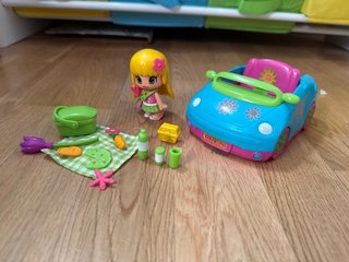 Pin y Pon Coche y Muñeca Picnic